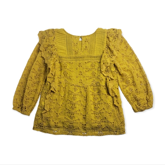 Anthropologie Clementine Eyelet Blouse - Picture 7 of 11